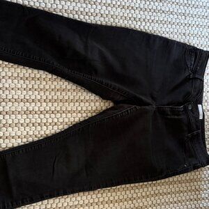 LOFT Black Straight Leg Jeans